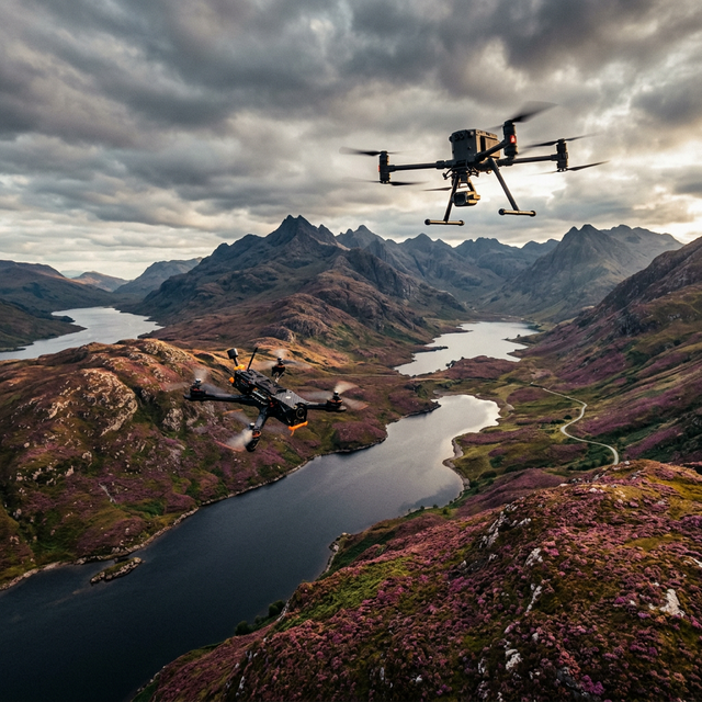 Aero 1 Lite and Aero 3 Lite drones side by side comparison
