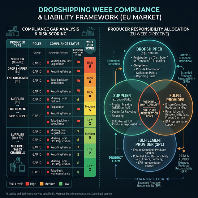 WEEE Compliance for Dropshippers & Fulfilment: 2025 Guide
