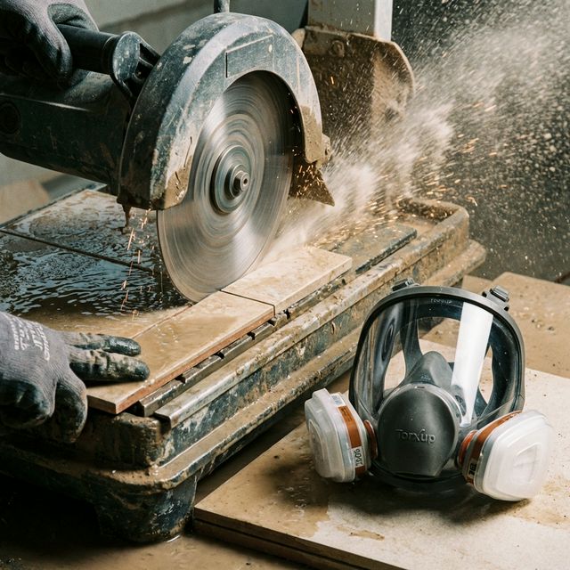 Close-up of the FlowCore easy-click filter attachment system.