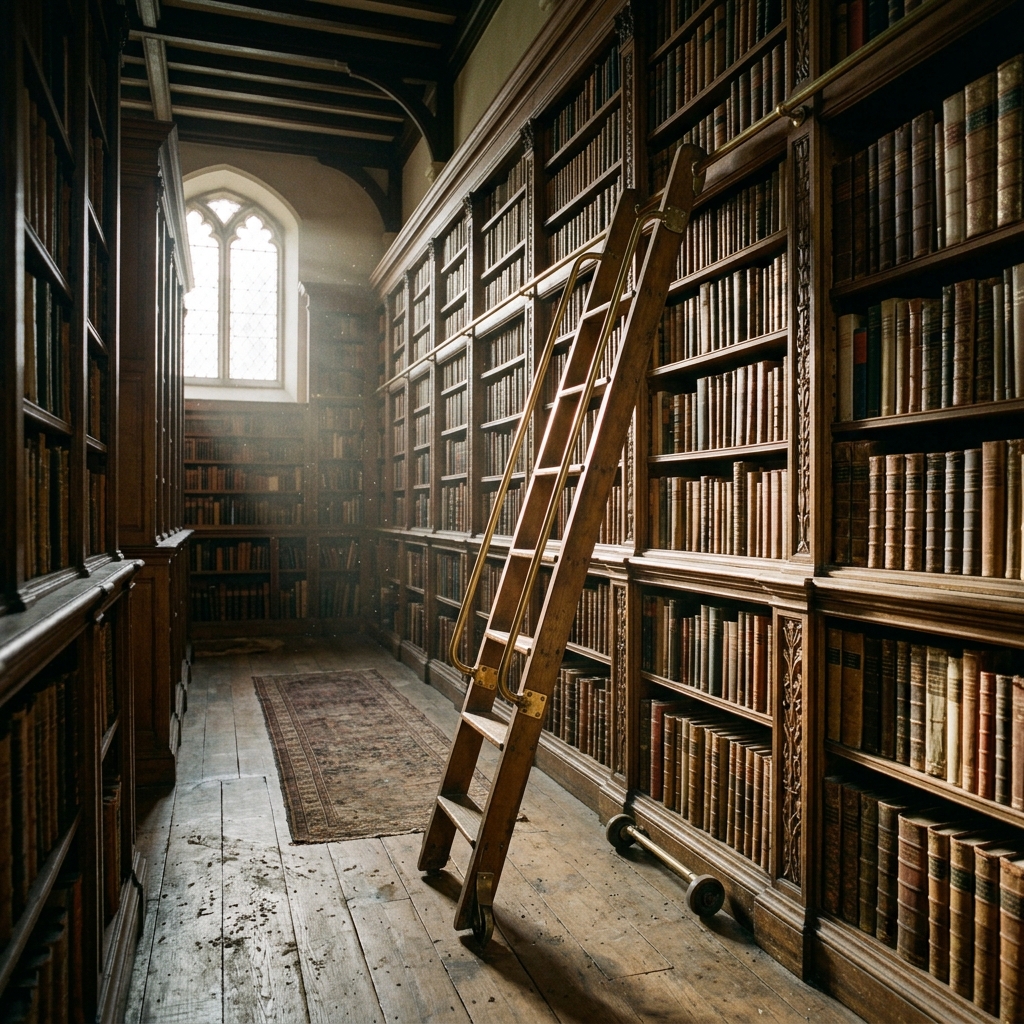 The Cait Sìth Foundation library and archive, housing manuscripts and field recordings