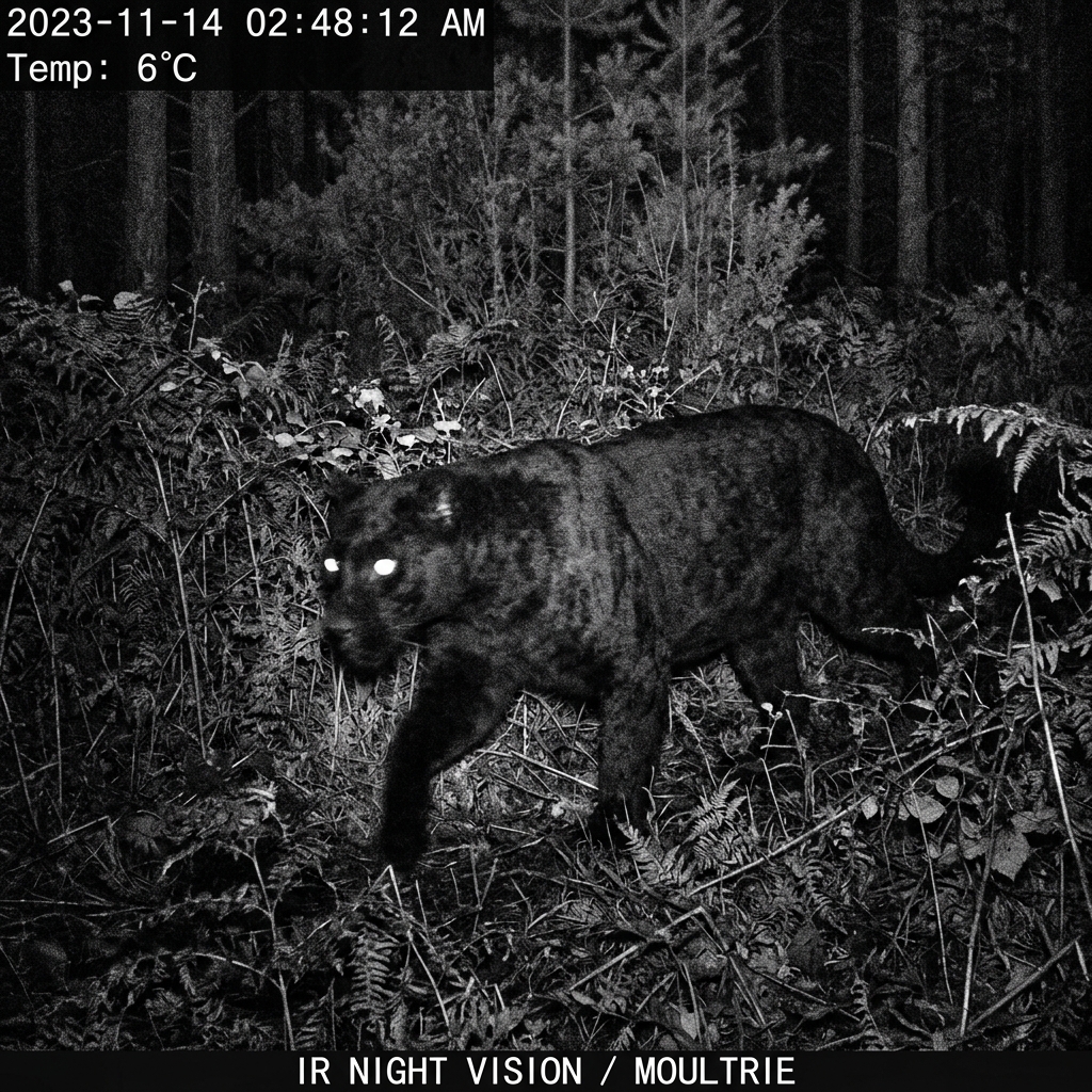 Scottish Wildcat Conservation Project Camera Trap