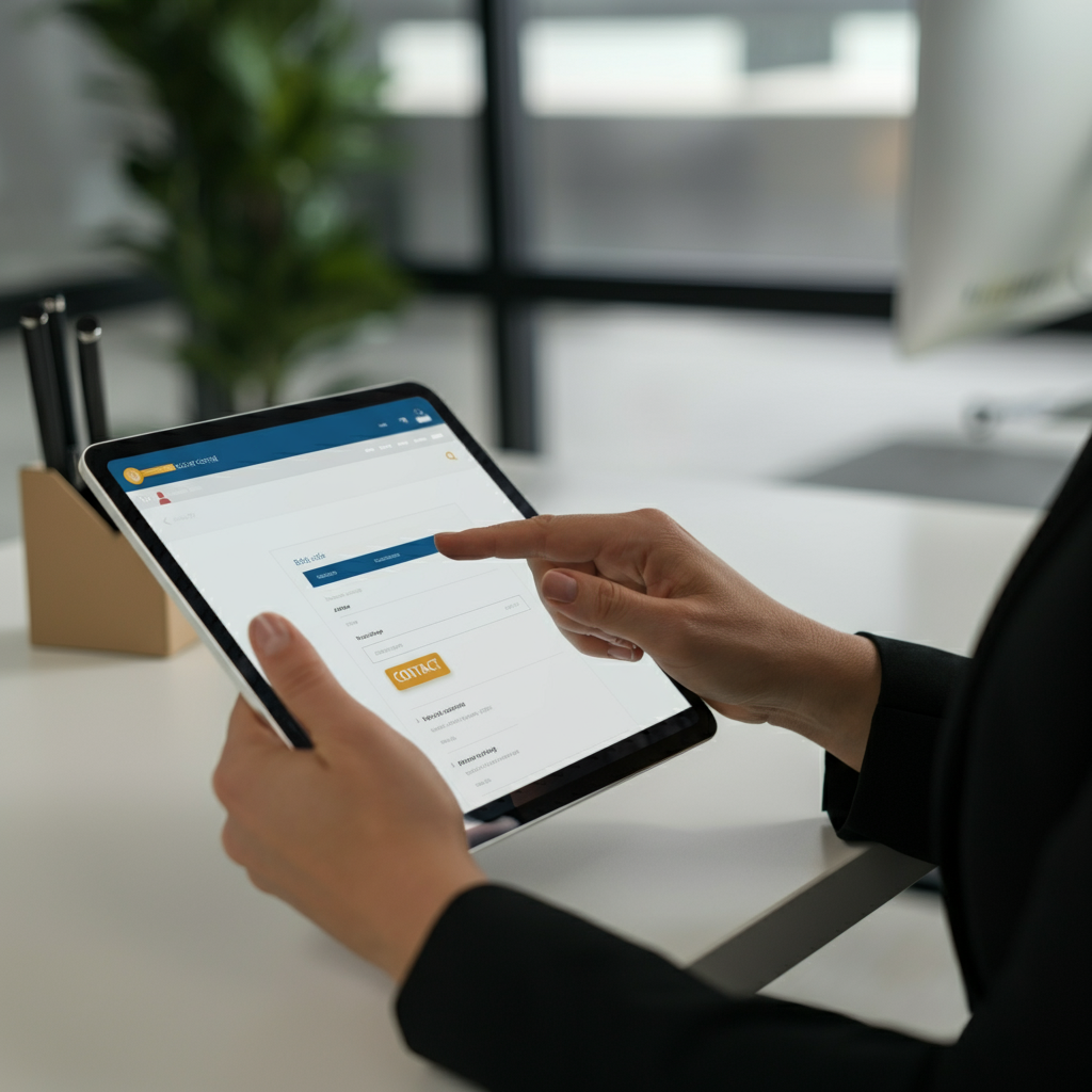 Hands holding a smartphone with Amazon Seller Central contact details, next to EU compliance documents—visualizing support for Chinese brands entering the EU.